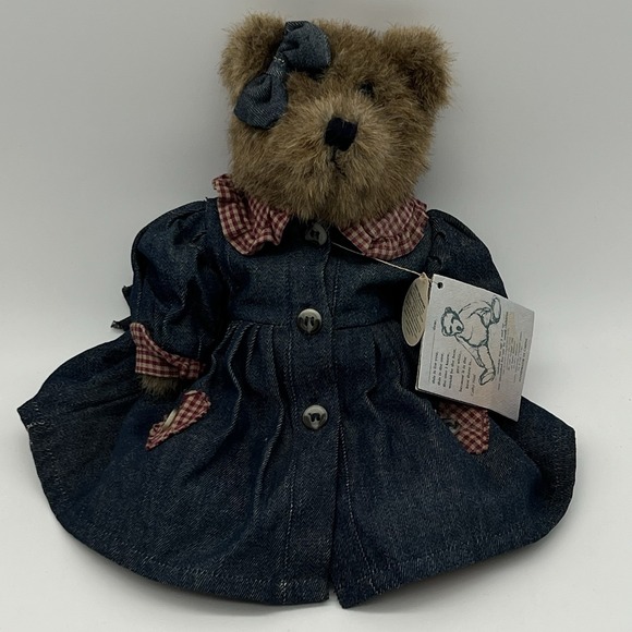 Boyds Bears Jackets & Blazers - Vintage Boyds Bears‎ Collection Plush Teddy Bear Emmy Lou 11"